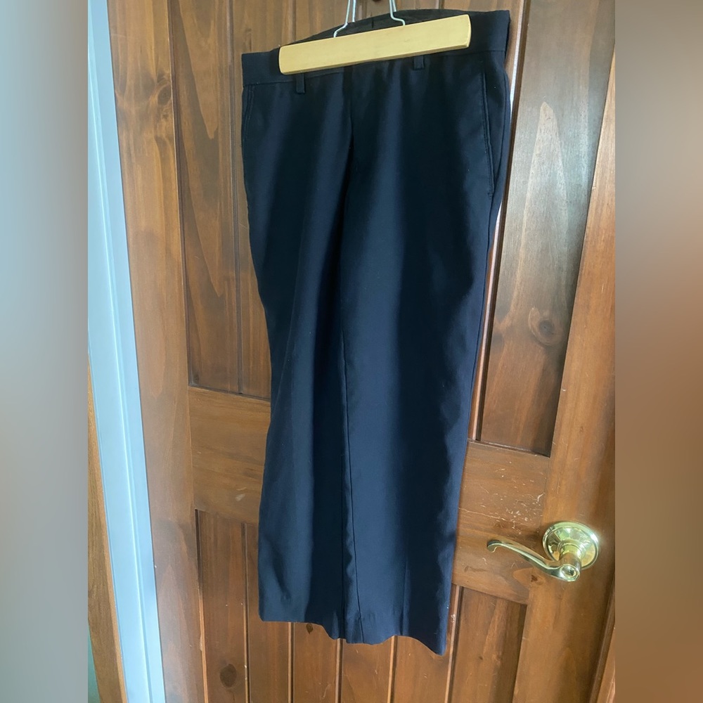 Boys black dress pants- size 10